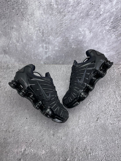 Nike Shox TL Metallic Hematite - buty sportowe, widok z góry na wewnętrzną stronę butów