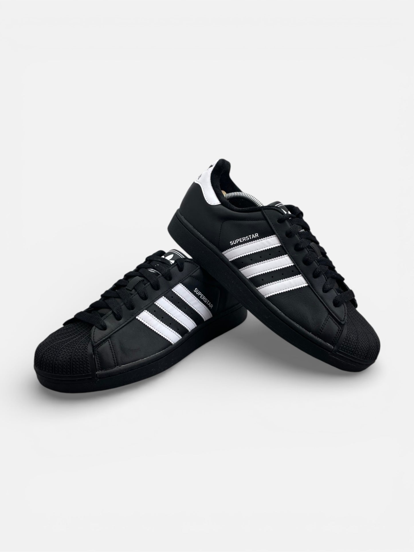 adidas Superstar II Black White - buty sportowe, boczny profil