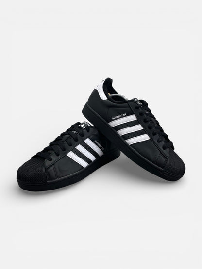 adidas Superstar II Black White - buty sportowe, boczny profil