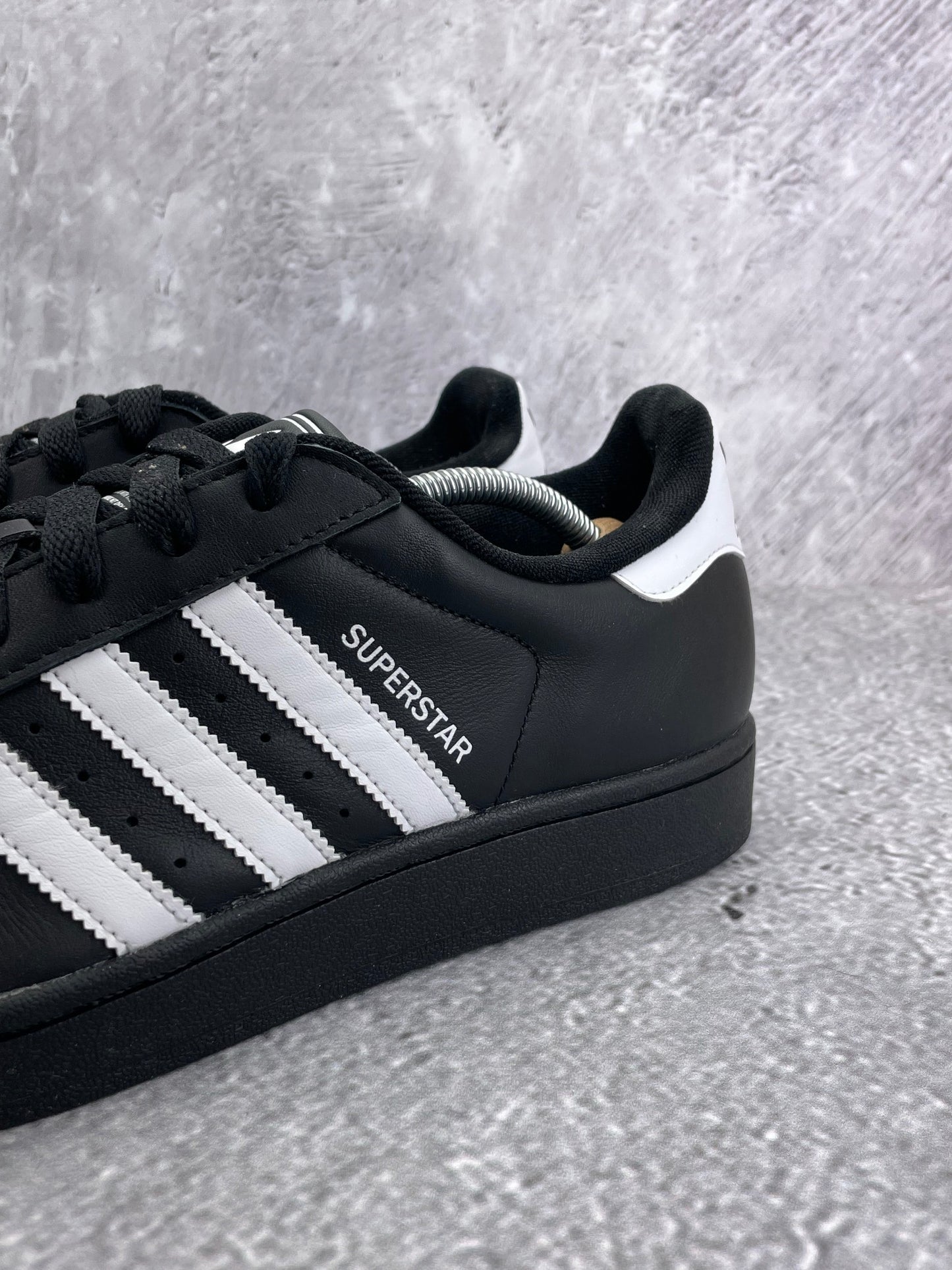 adidas Superstar II Black White - buty sportowe, widok z góry