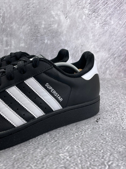 adidas Superstar II Black White - buty sportowe, widok z góry