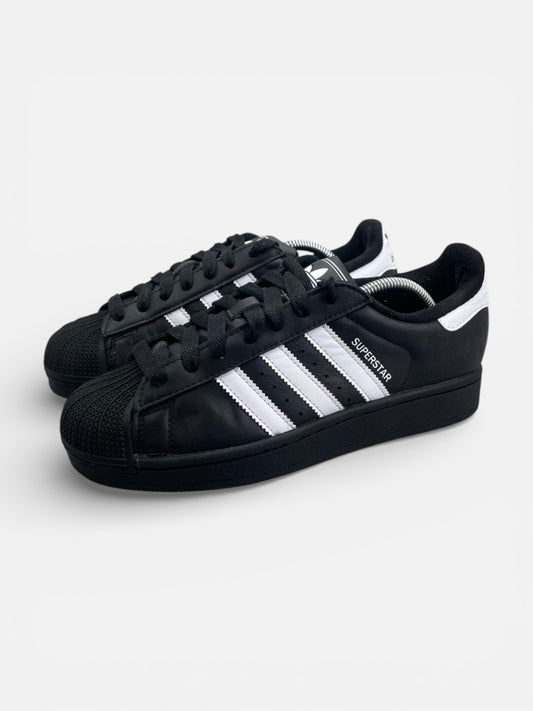adidas Superstar II Black White - buty sportowe, widok z boku