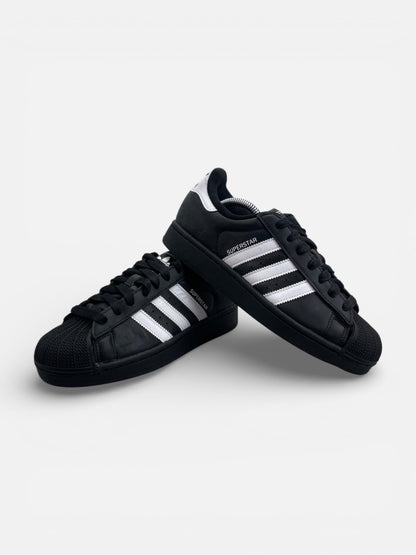 adidas Superstar II Black White - buty sportowe, boczny profil