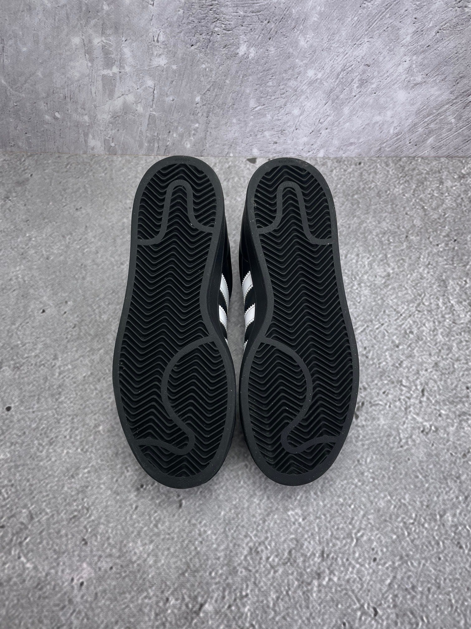 adidas Superstar II Black White - buty sportowe, zapiętki butów