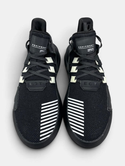 Adidas EQT Bask ADV Core Black — buty sportowe męskie w bardzo dobrym stanie rozmiar 43 1/3, widok z góry