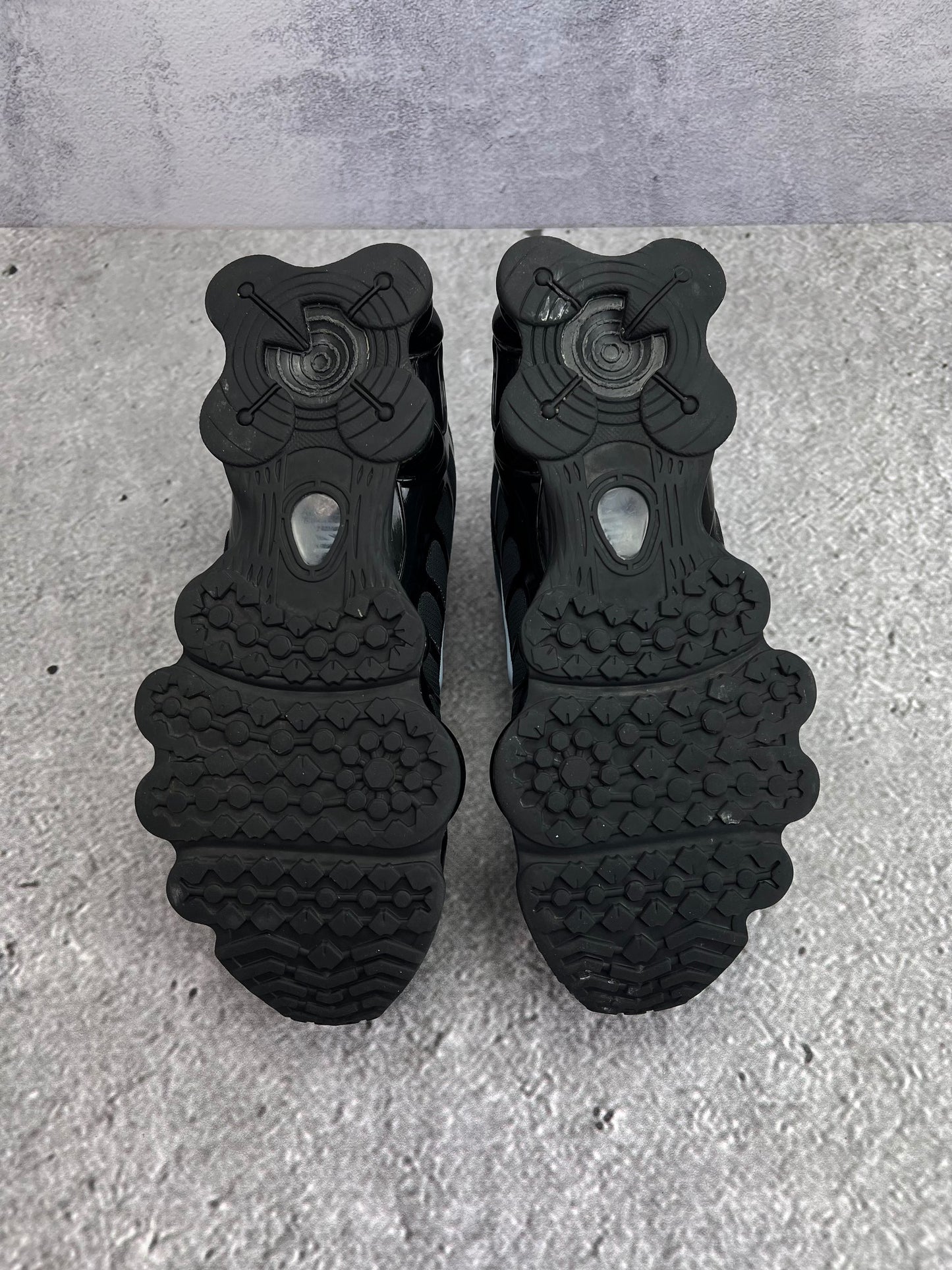 Nike Shox TL Black Celestine Blue — buty sportowe męskie w bardzo dobrym stanie rozmiar 42.5, widok z tyłu