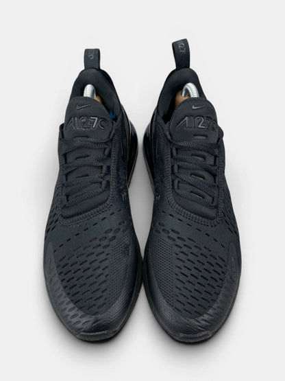 Nike Air Max 270 Triple Black — buty sportowe męskie w bardzo dobrym stanie rozmiar 41, widok z góry