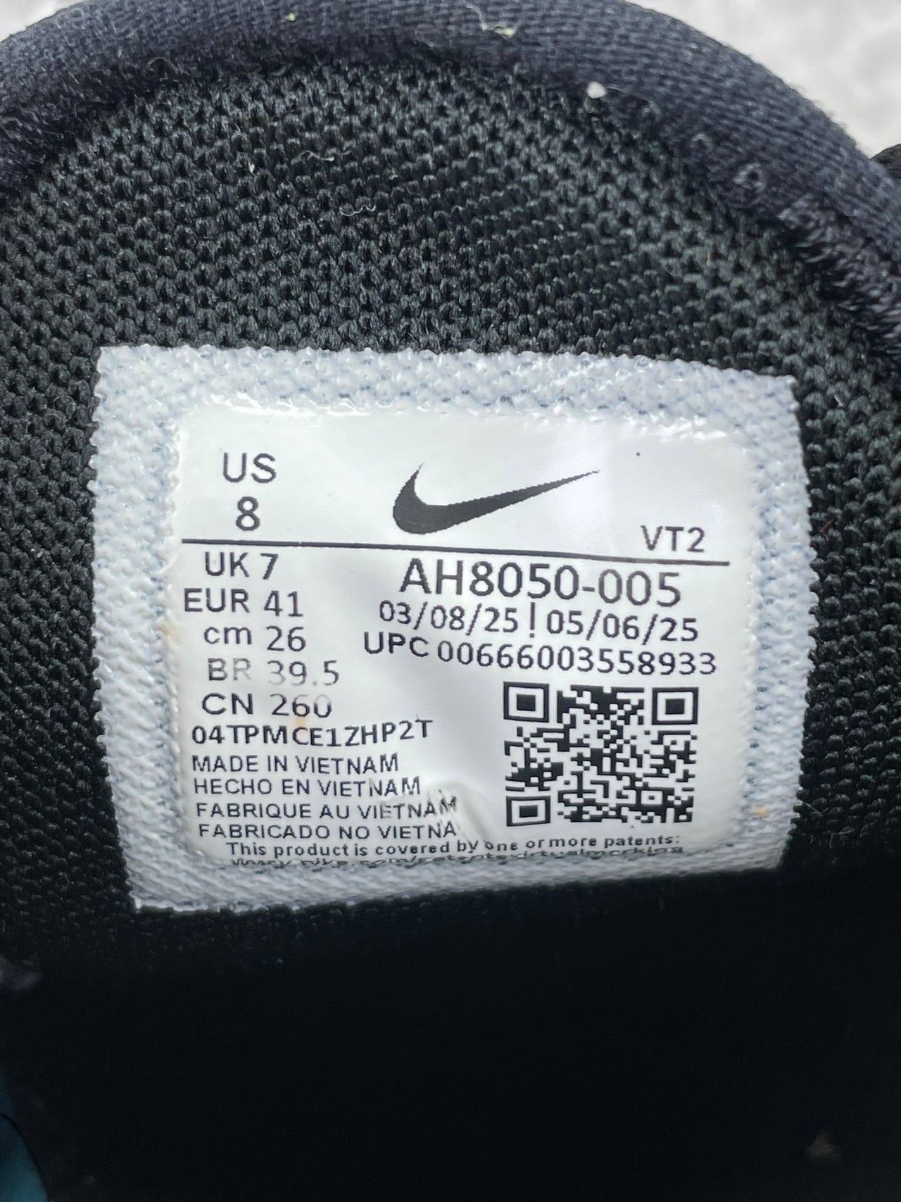 Nike Air Max 270 Triple Black — buty sportowe męskie w bardzo dobrym stanie rozmiar 41, opcjonalne zdjęcie 2