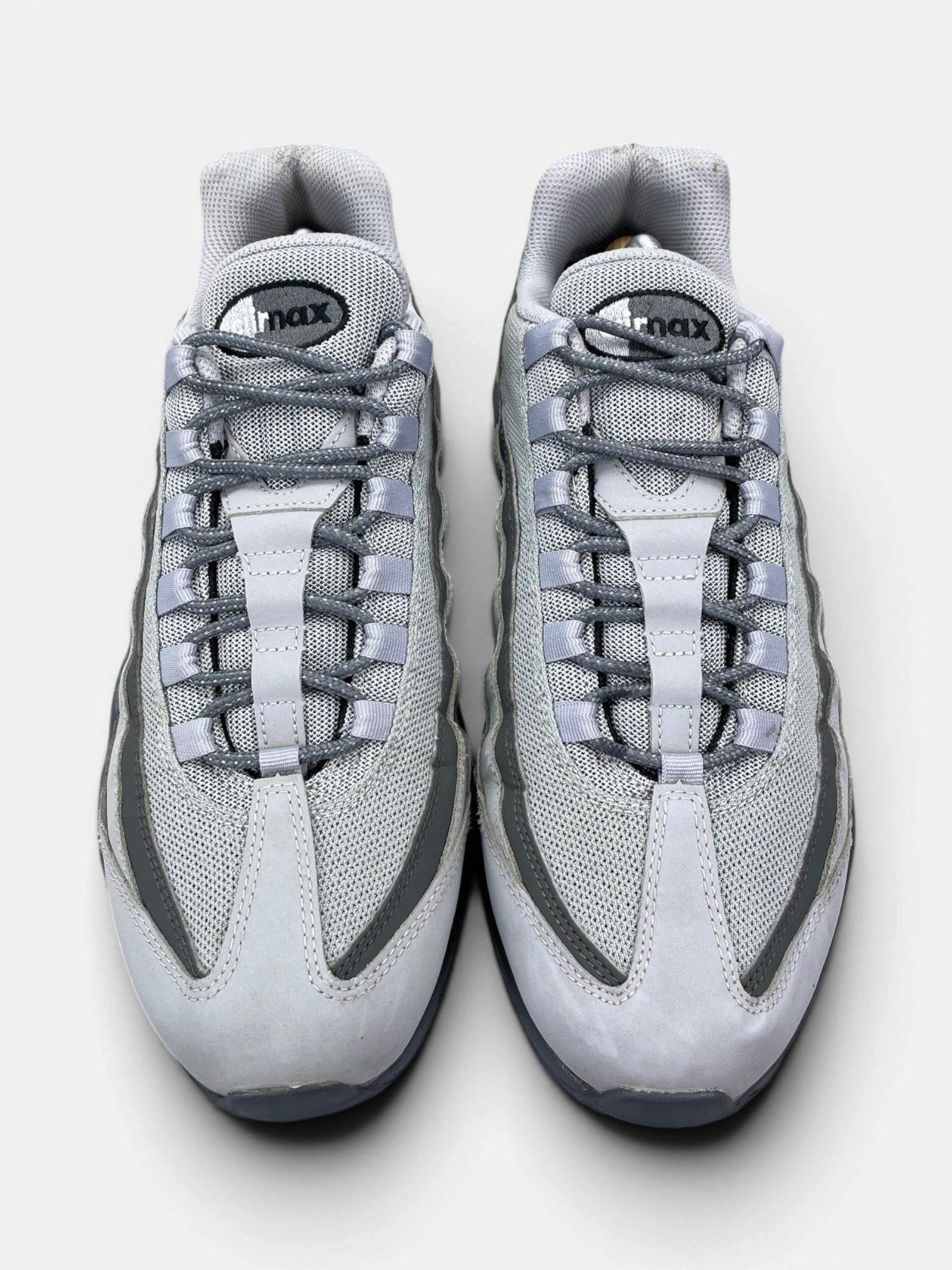 Nike Air Max 95 Greyscale — buty sportowe męskie w bardzo dobrym stanie rozmiar 45, widok z góry