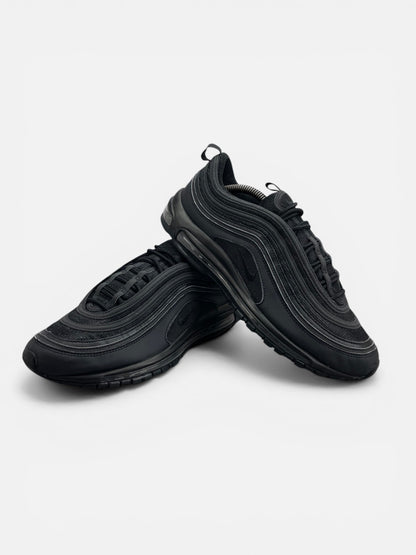Nike Air Max 97 Triple Black AM97 Triple Black - buty sportowe, boczny profil