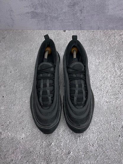 Nike Air Max 97 Triple Black AM97 Triple Black - buty sportowe, widok z góry