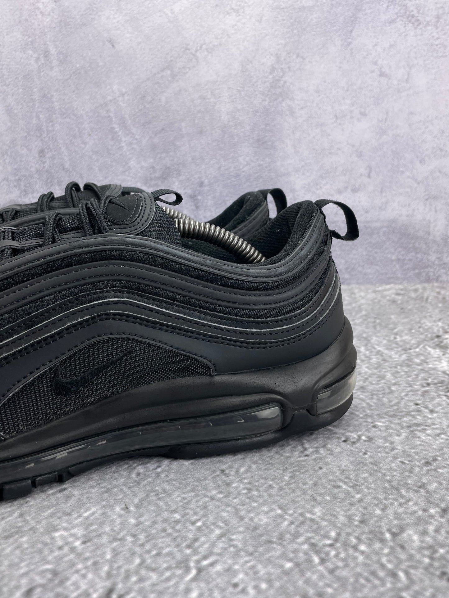 Nike Air Max 97 Triple Black AM97 Triple Black - buty sportowe, opcjonalne zdjęcie 1