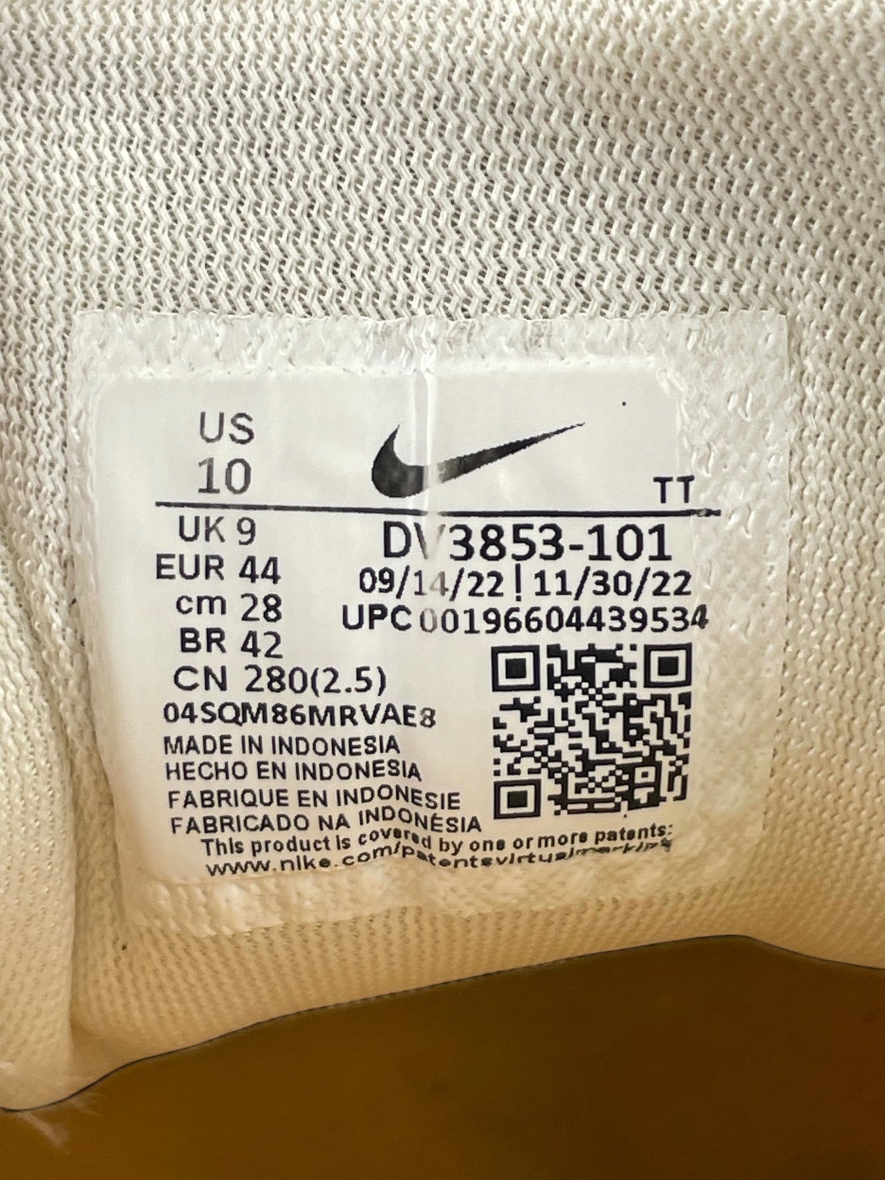Nike Air Zoom Pegasus 40 Coconut Milk Lime — buty sportowe męskie w bardzo dobrym stanie rozmiar 44, opcjonalne zdjęcie 2