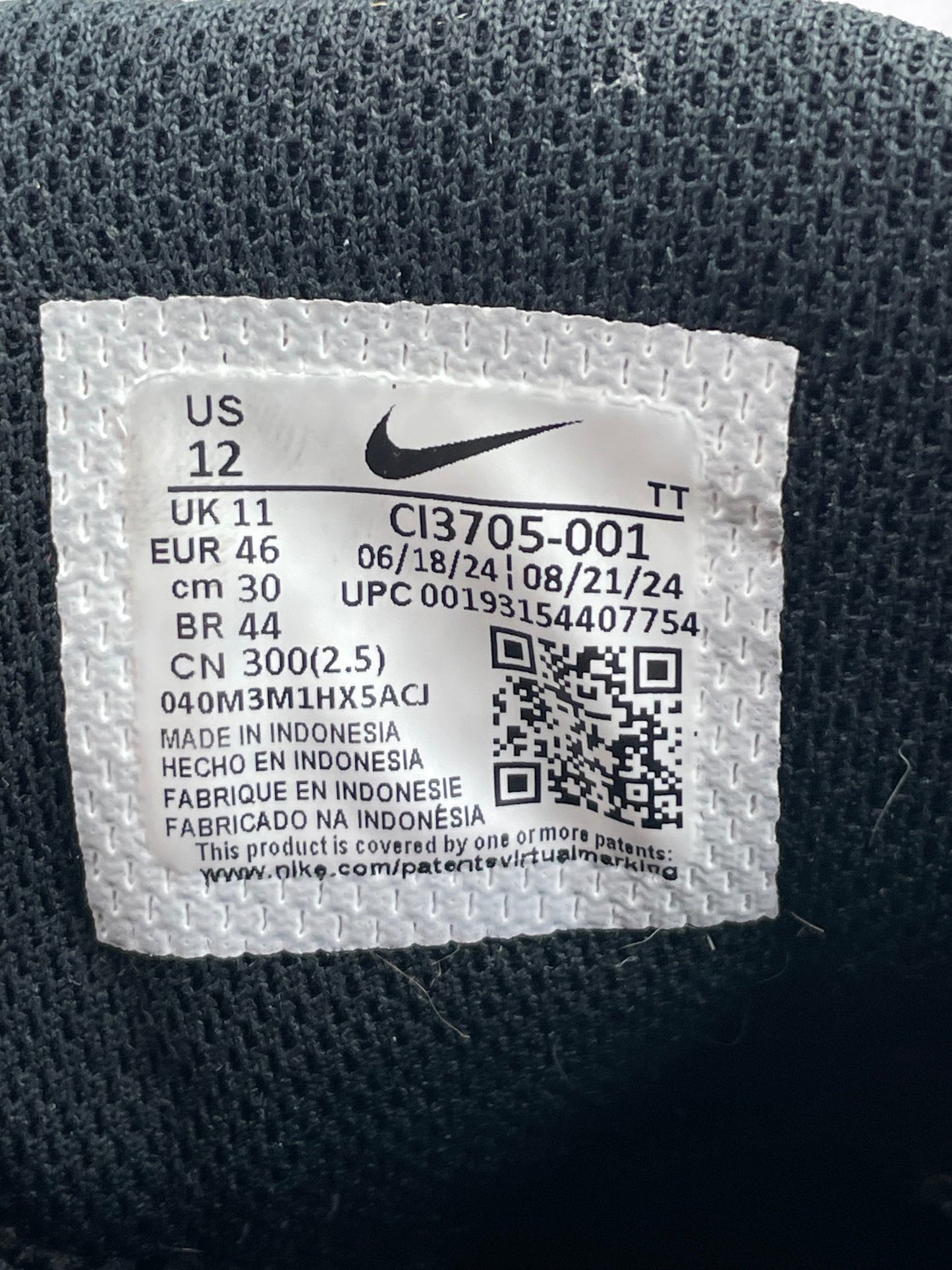 Nike Air Max 95 Essential Triple Black — buty sportowe męskie w bardzo dobrym stanie rozmiar 46, opcjonalne zdjęcie 2