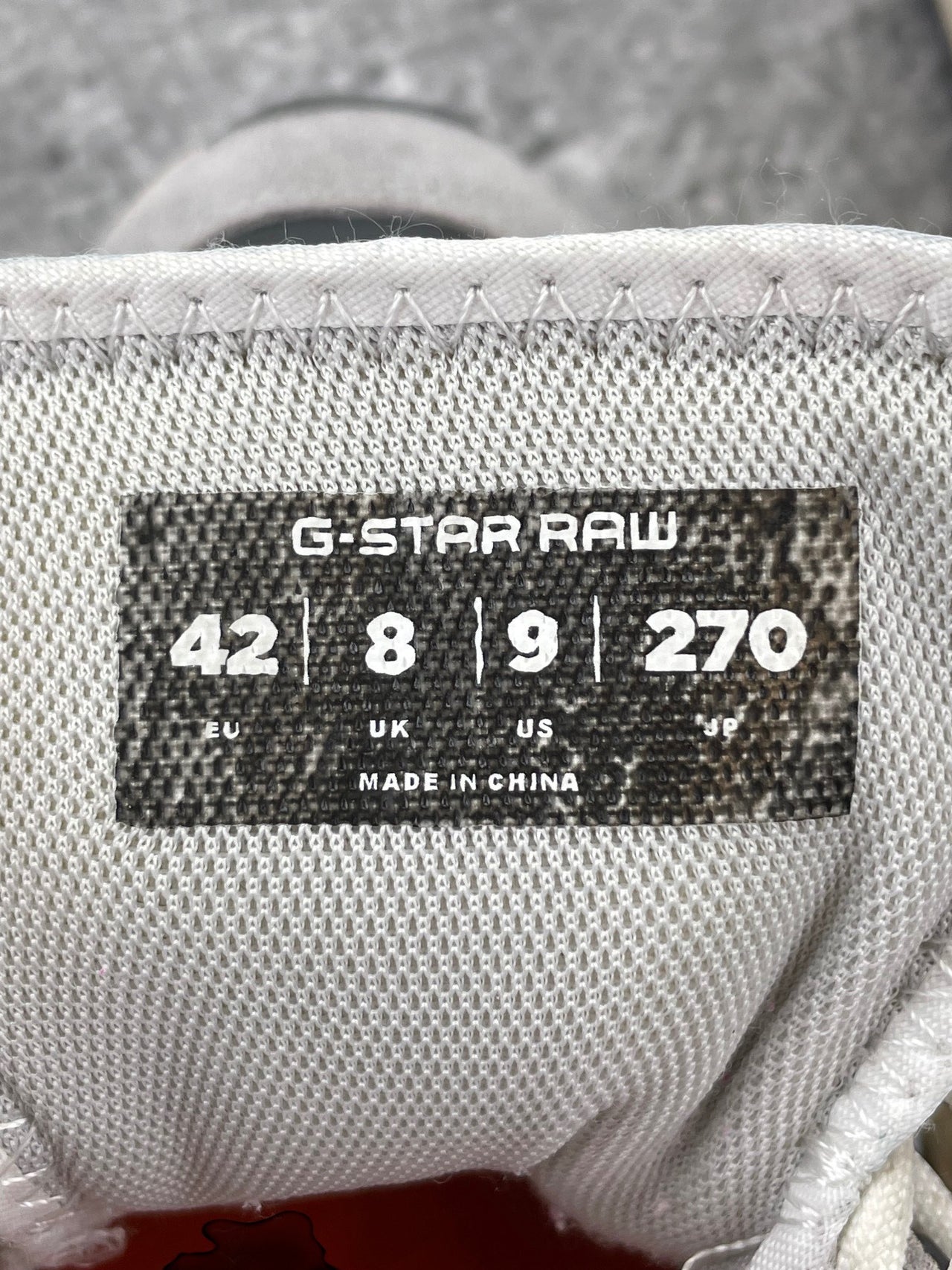 G-Star Raw Sneakers — buty sportowe męskie w bardzo dobrym stanie rozmiar 42, opcjonalne zdjęcie 2