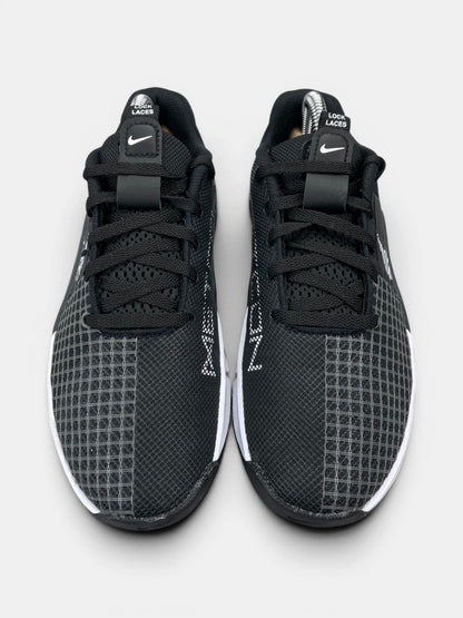 Nike Metcon 8 Black Dark Smoke Grey — buty sportowe damskie w bardzo dobrym stanie rozmiar 36.5, widok z góry