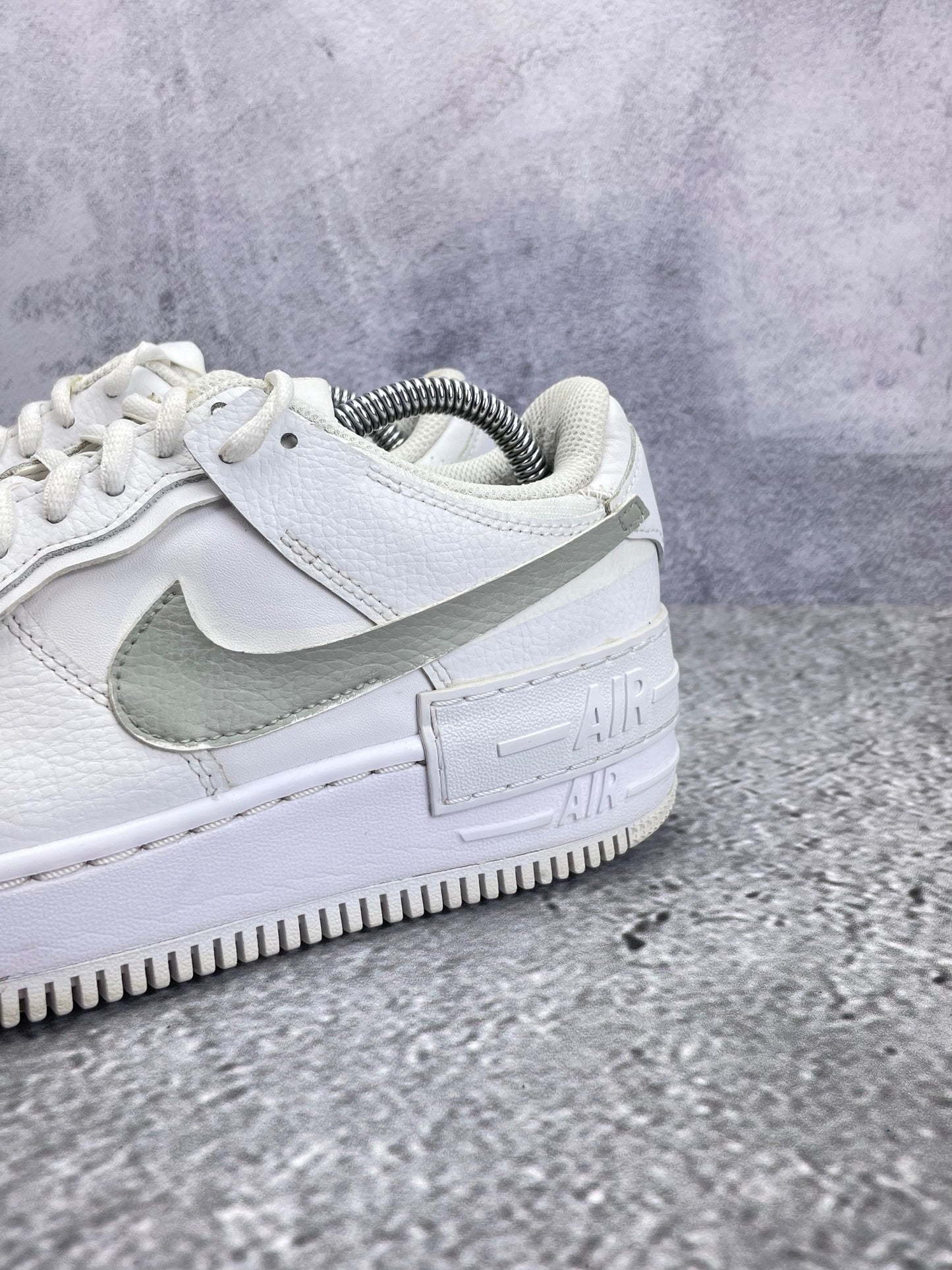 Nike Air Force 1 Shadow Triple White — buty sportowe męskie w bardzo dobrym stanie rozmiar 40, opcjonalne zdjęcie 1