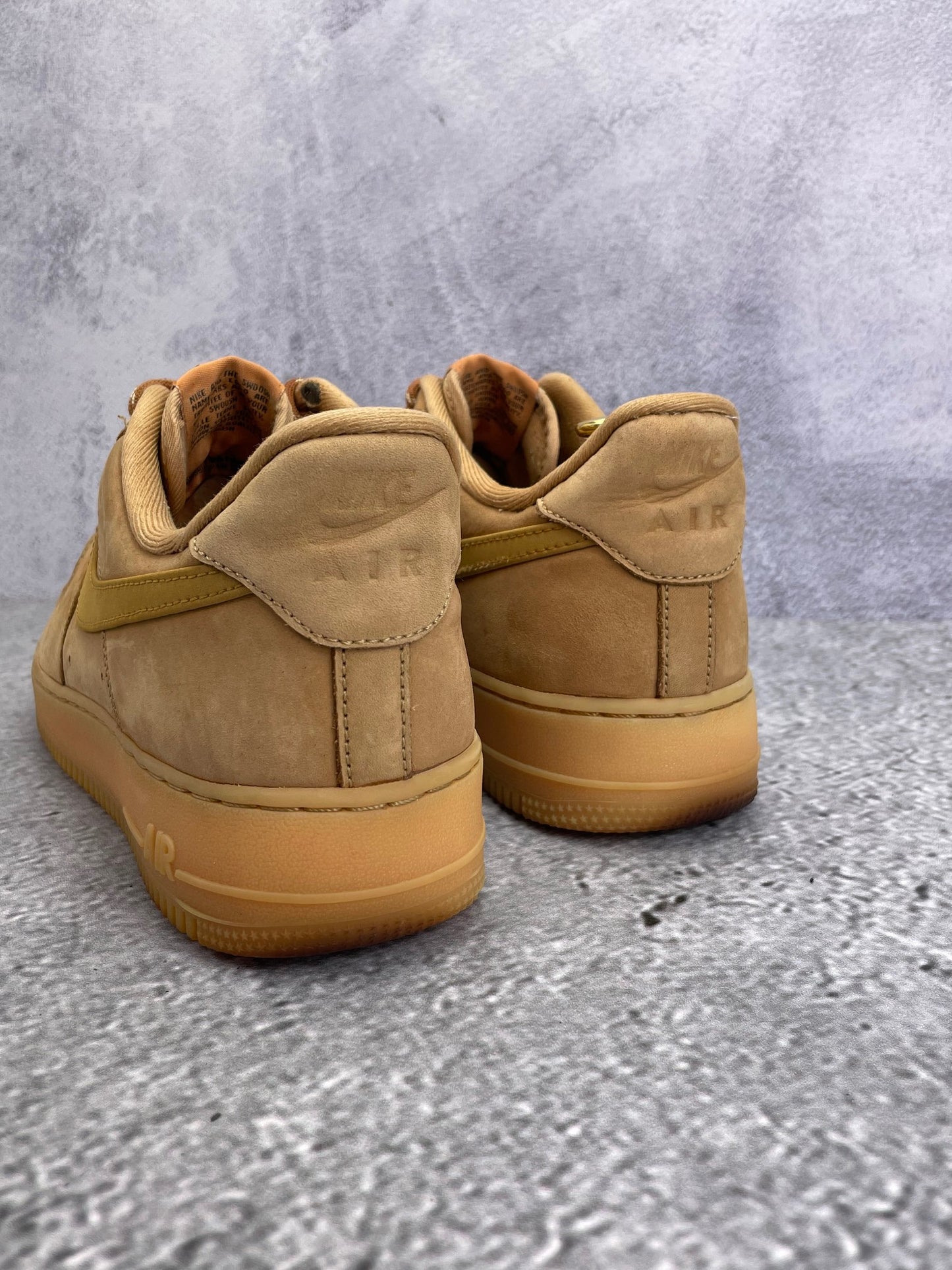 Nike Air Force 1 '07 WB Flax - buty sportowe, widok z tyłu