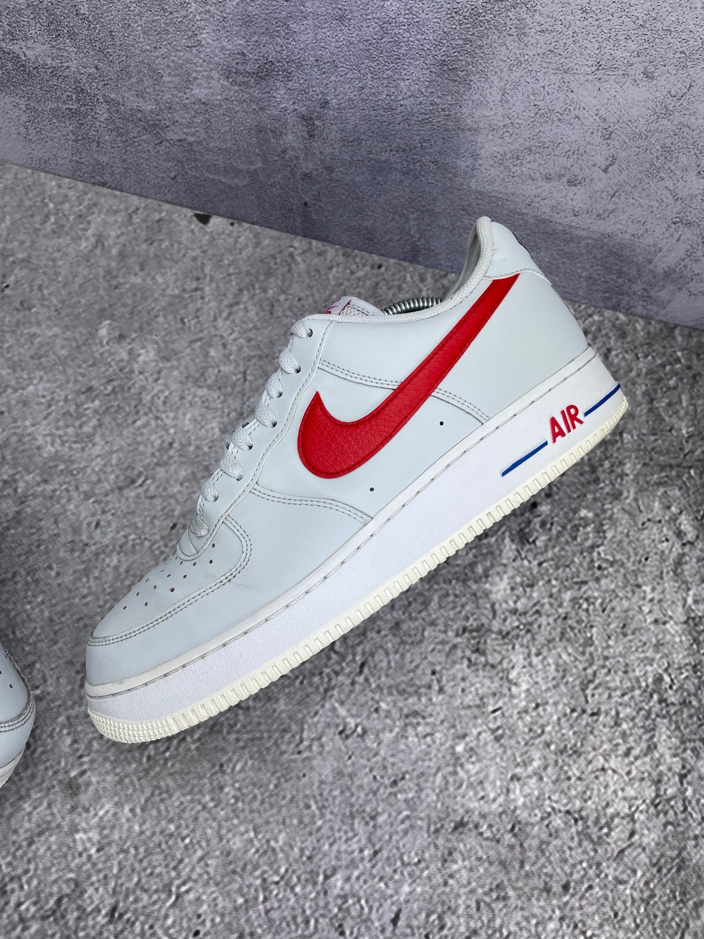Nike Air Force 1 '07 USA - buty sportowe, widok z góry na wewnętrzną stronę butów