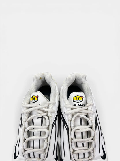 Nike Air Max Plus III Leather — buty sportowe męskie w bardzo dobrym stanie rozmiar 42.5, zapiętki butów
