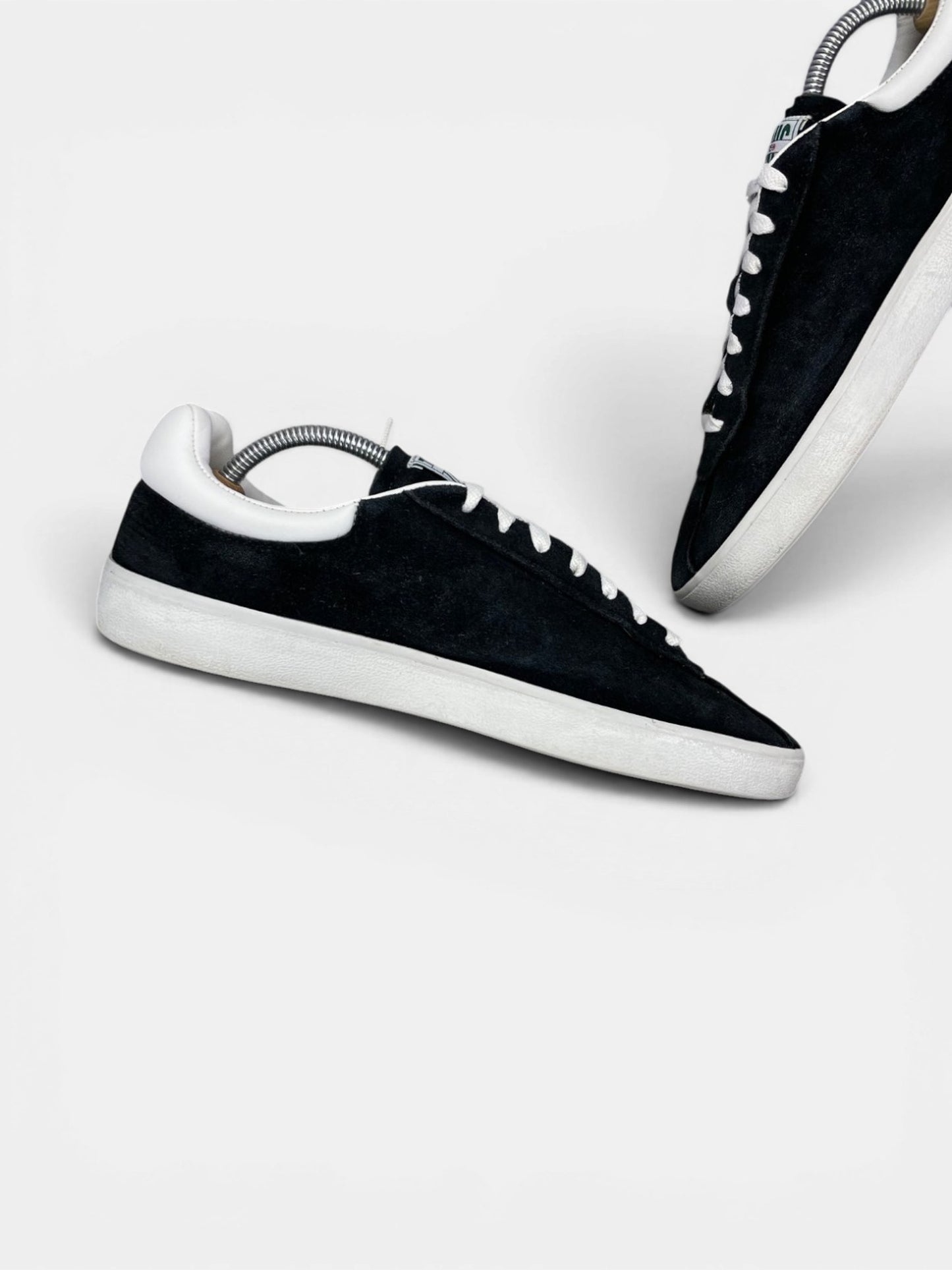Lacoste BaseShot — buty sportowe męskie w bardzo dobrym stanie rozmiar 42.5, wewnętrzny panel lewego buta