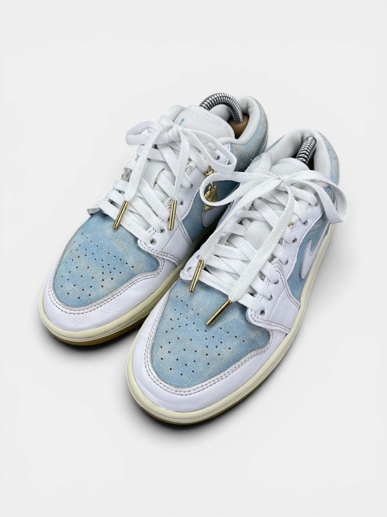 Nike Air Jordan 1 Low Denim Worn Blue — buty sportowe damskie w bardzo dobrym stanie rozmiar 36.5, opcjonalne zdjęcie 1