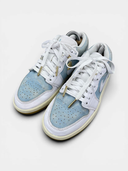Nike Air Jordan 1 Low Denim Worn Blue — buty sportowe damskie w bardzo dobrym stanie rozmiar 36.5, opcjonalne zdjęcie 1