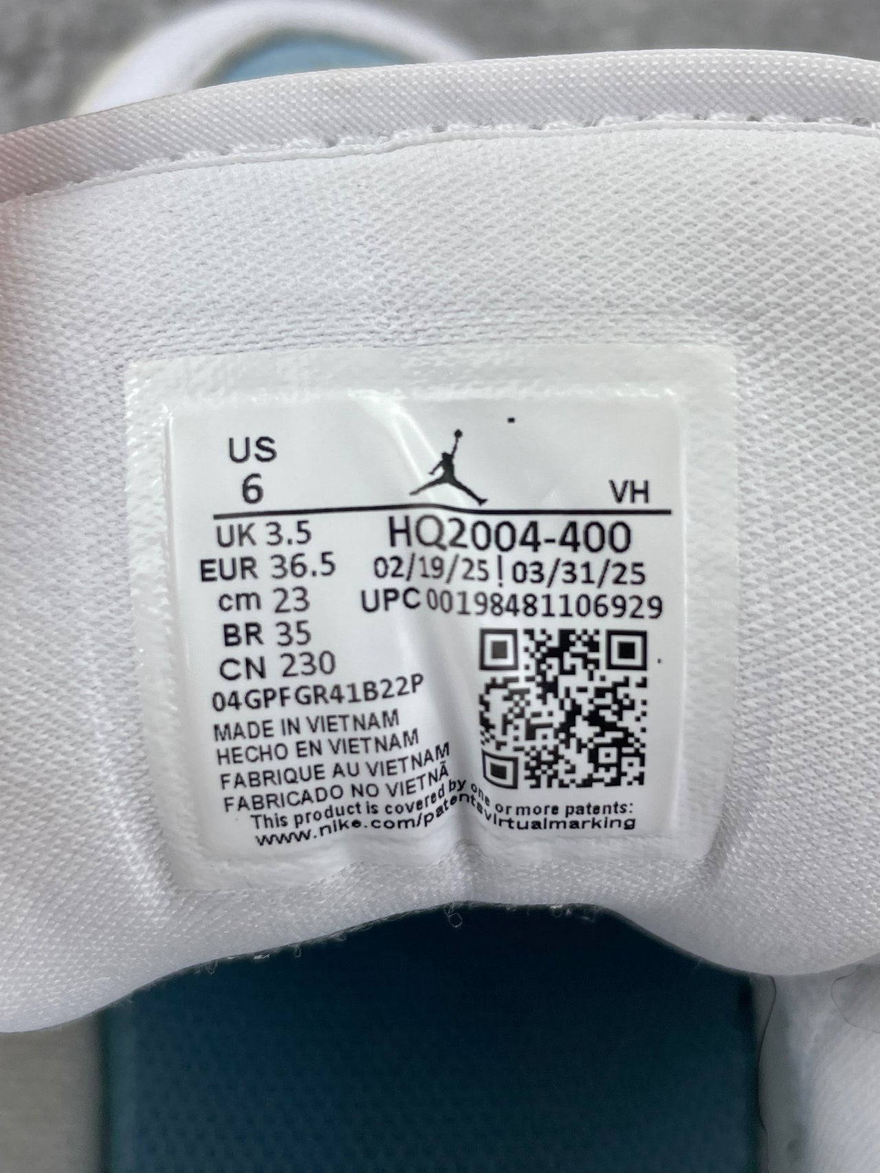 Nike Air Jordan 1 Low Denim Worn Blue — buty sportowe damskie w bardzo dobrym stanie rozmiar 36.5, opcjonalne zdjęcie 2