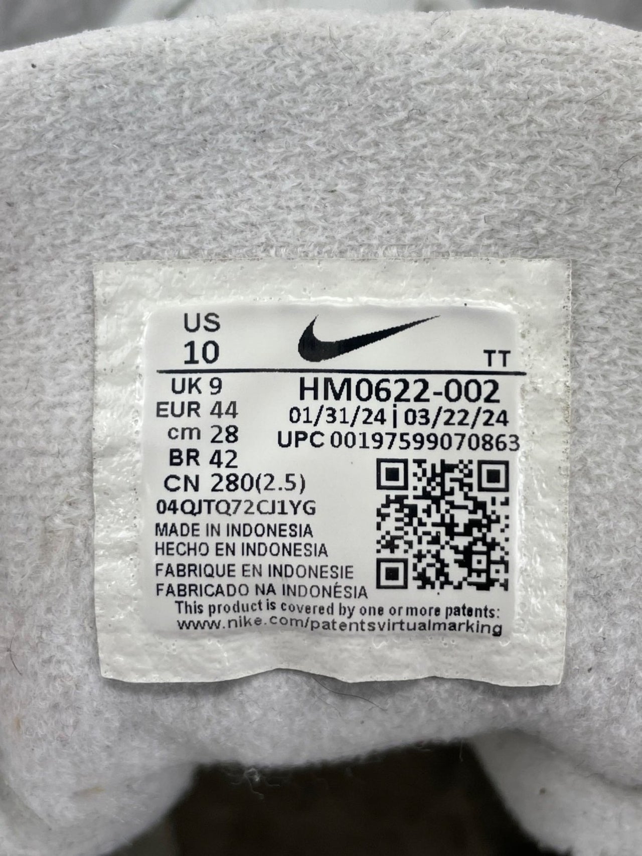 Nike Air Max 95 Wolf Grey Safety Orange (Pure Platinum) — buty sportowe męskie w bardzo dobrym stanie rozmiar 44, opcjonalne zdjęcie 2