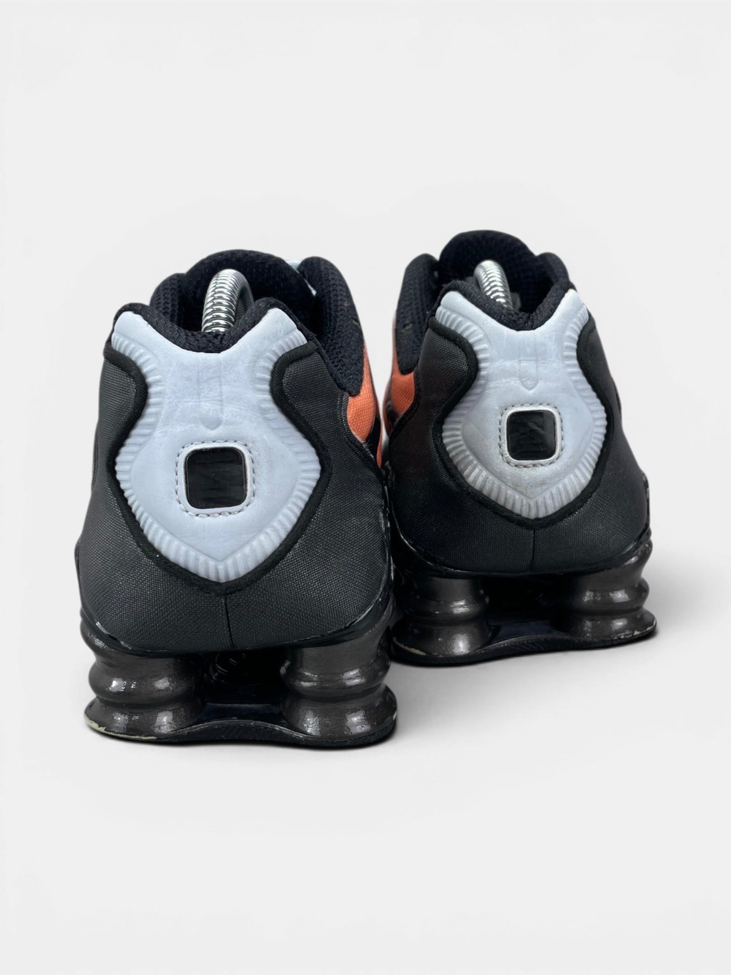 Nike Shox TL Blue Tint/Total Orange — buty sportowe męskie w bardzo dobrym stanie rozmiar 42, widok z tyłu