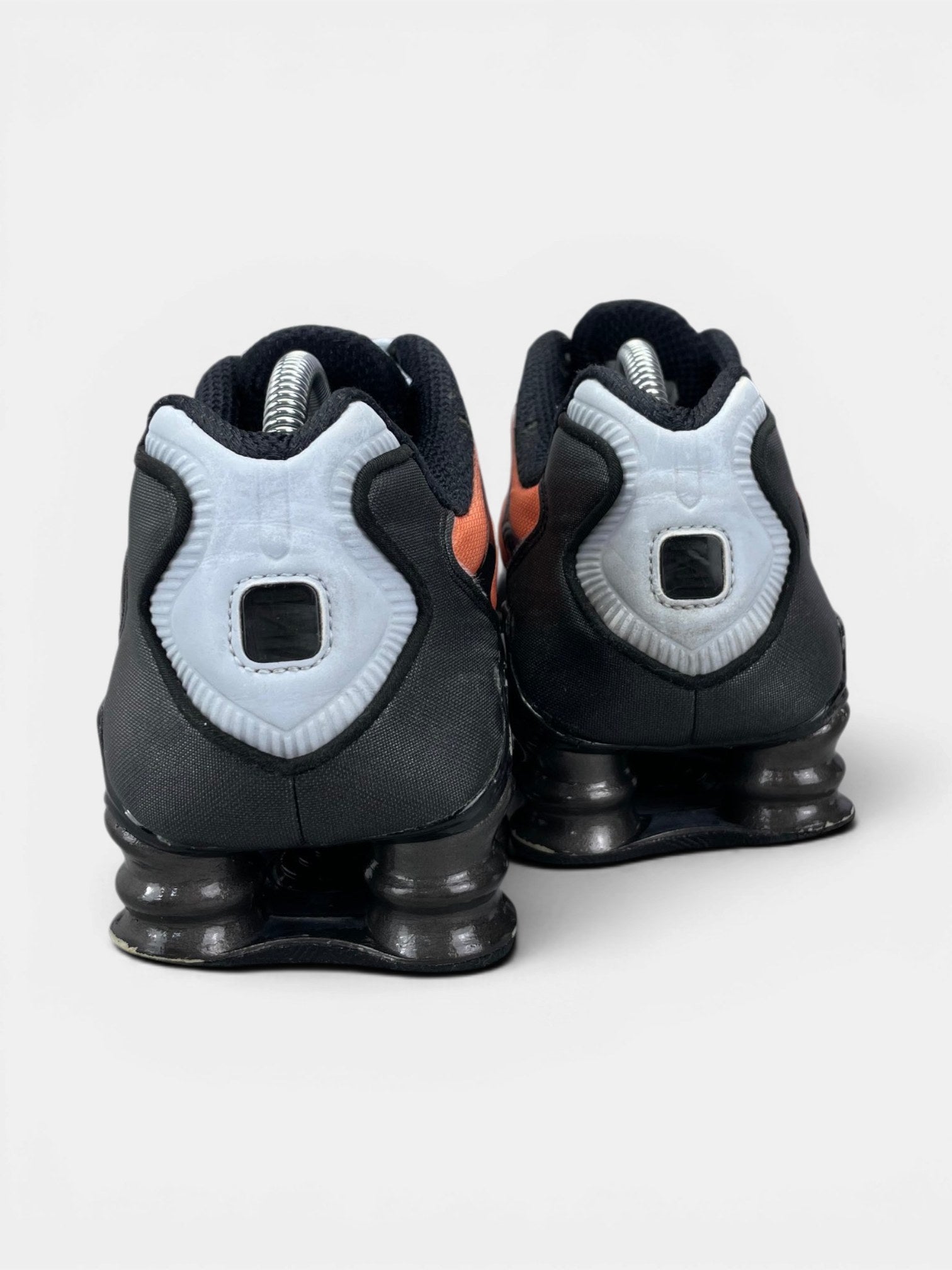 Nike Shox TL Blue Tint/Total Orange — buty sportowe męskie w bardzo dobrym stanie rozmiar 42, widok z tyłu
