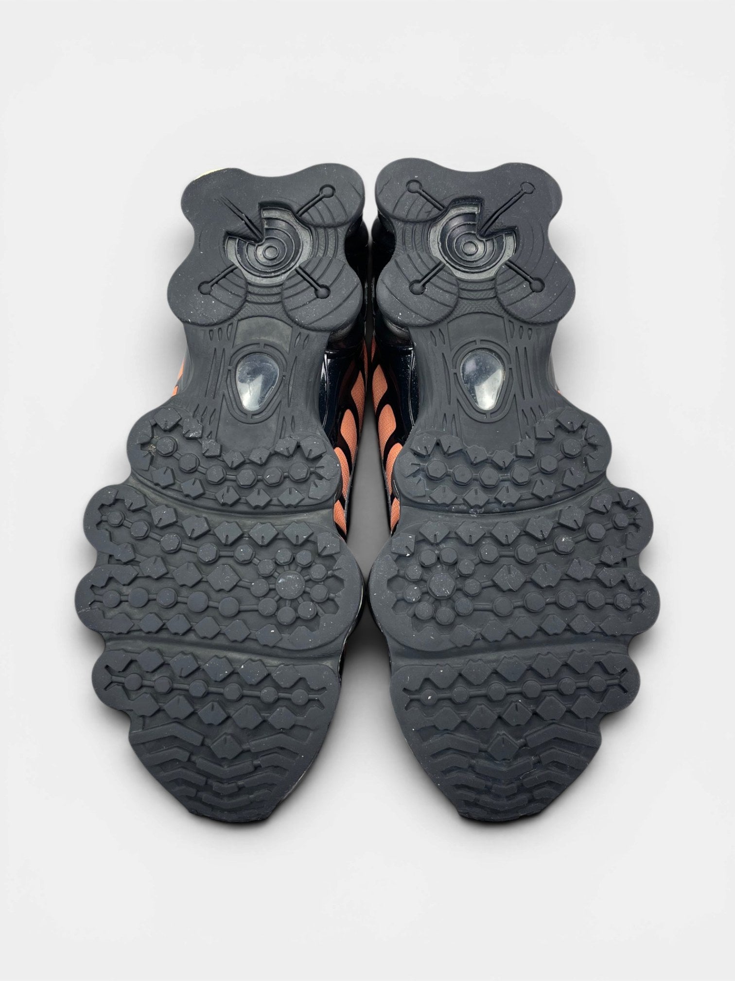 Nike Shox TL Blue Tint/Total Orange — buty sportowe męskie w bardzo dobrym stanie rozmiar 42, podeszwa