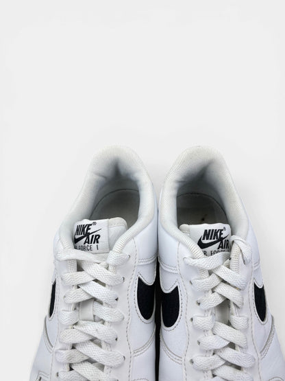 Nike Air Force 1 '07 LV8 Nylon Swoosh — buty sportowe męskie w bardzo dobrym stanie rozmiar 41, zapiętki butów