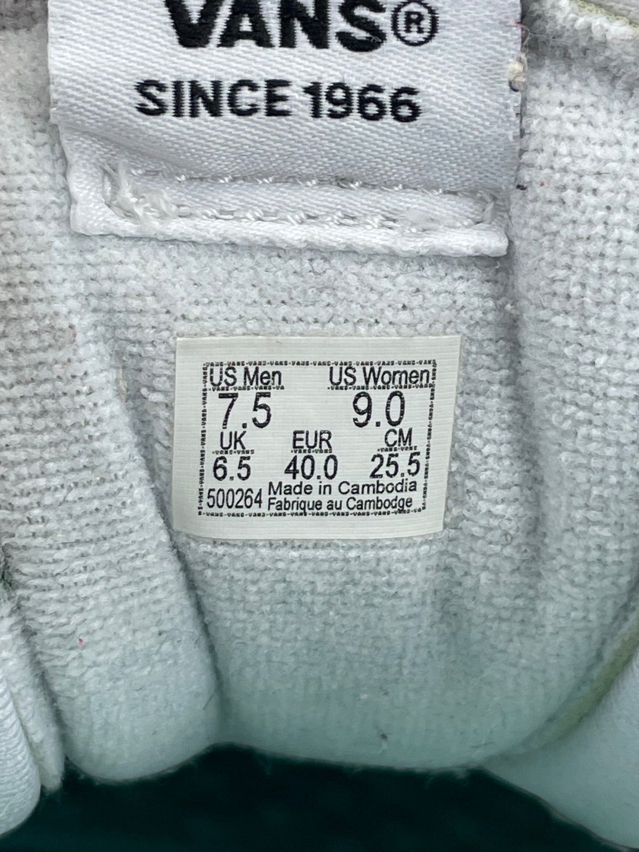 Vans Sneakers — buty sportowe damskie w bardzo dobrym stanie rozmiar 40, opcjonalne zdjęcie 2