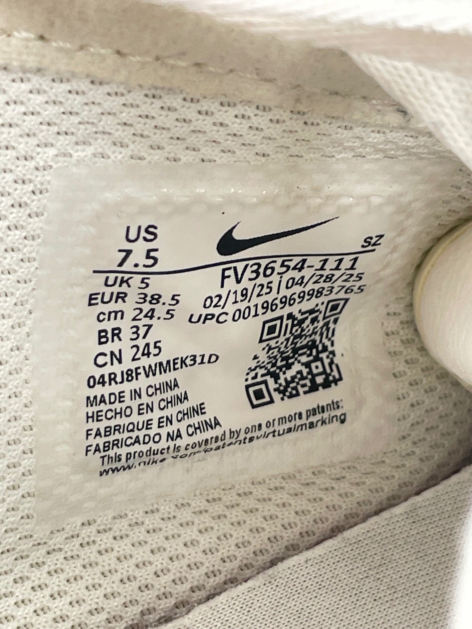 Nike Air Force 1 Low — buty sportowe damskie w bardzo dobrym stanie rozmiar 38.5, opcjonalne zdjęcie 2