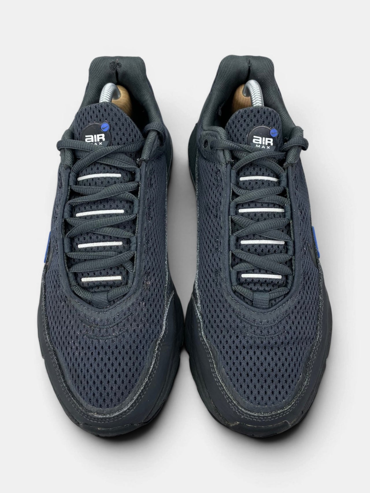 Nike Air Max Pulse Black Blue — buty sportowe męskie w dobrym stanie rozmiar 43, widok z góry