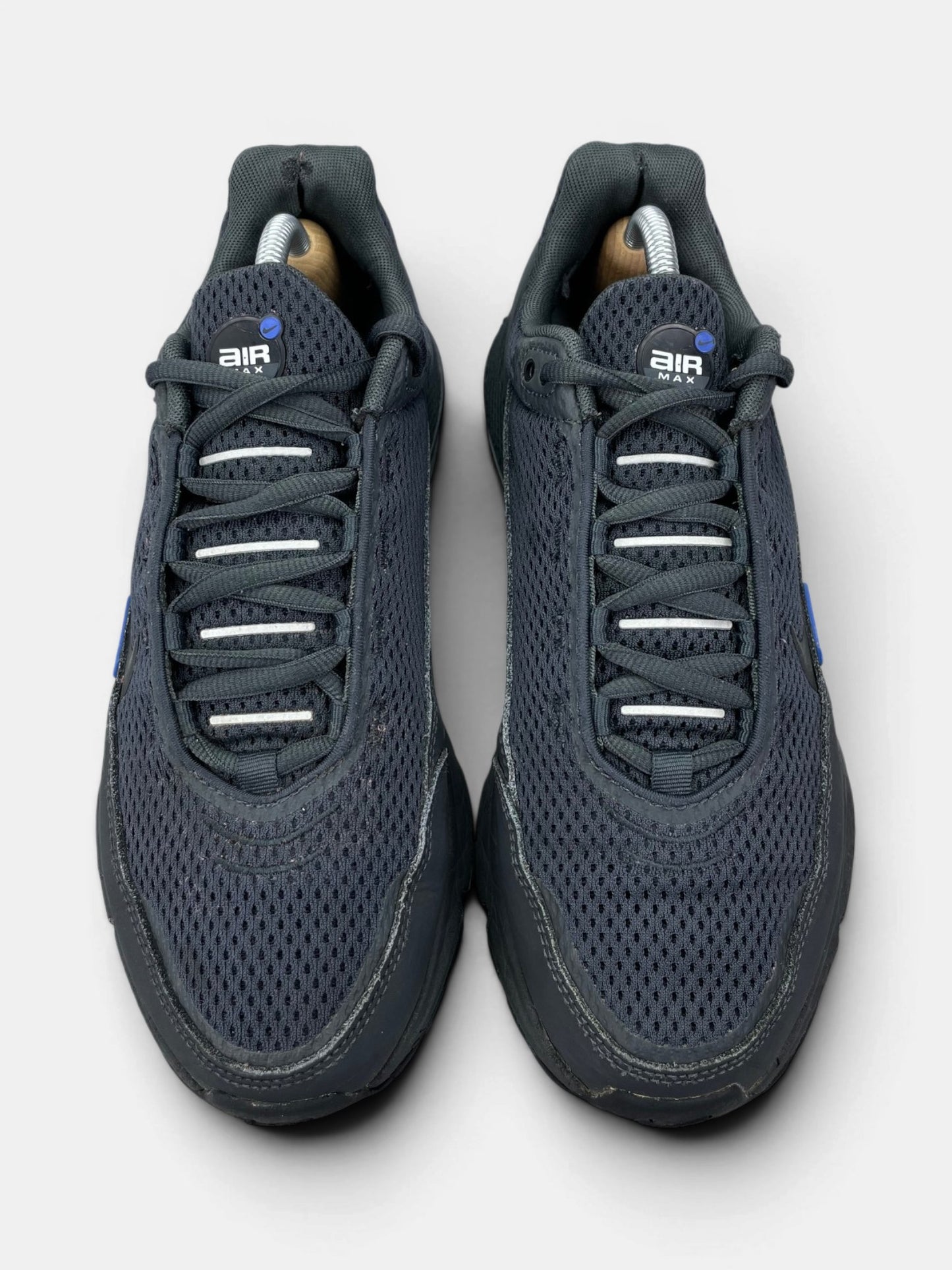 Nike Air Max Pulse Black Blue — buty sportowe męskie w dobrym stanie rozmiar 43, widok z góry