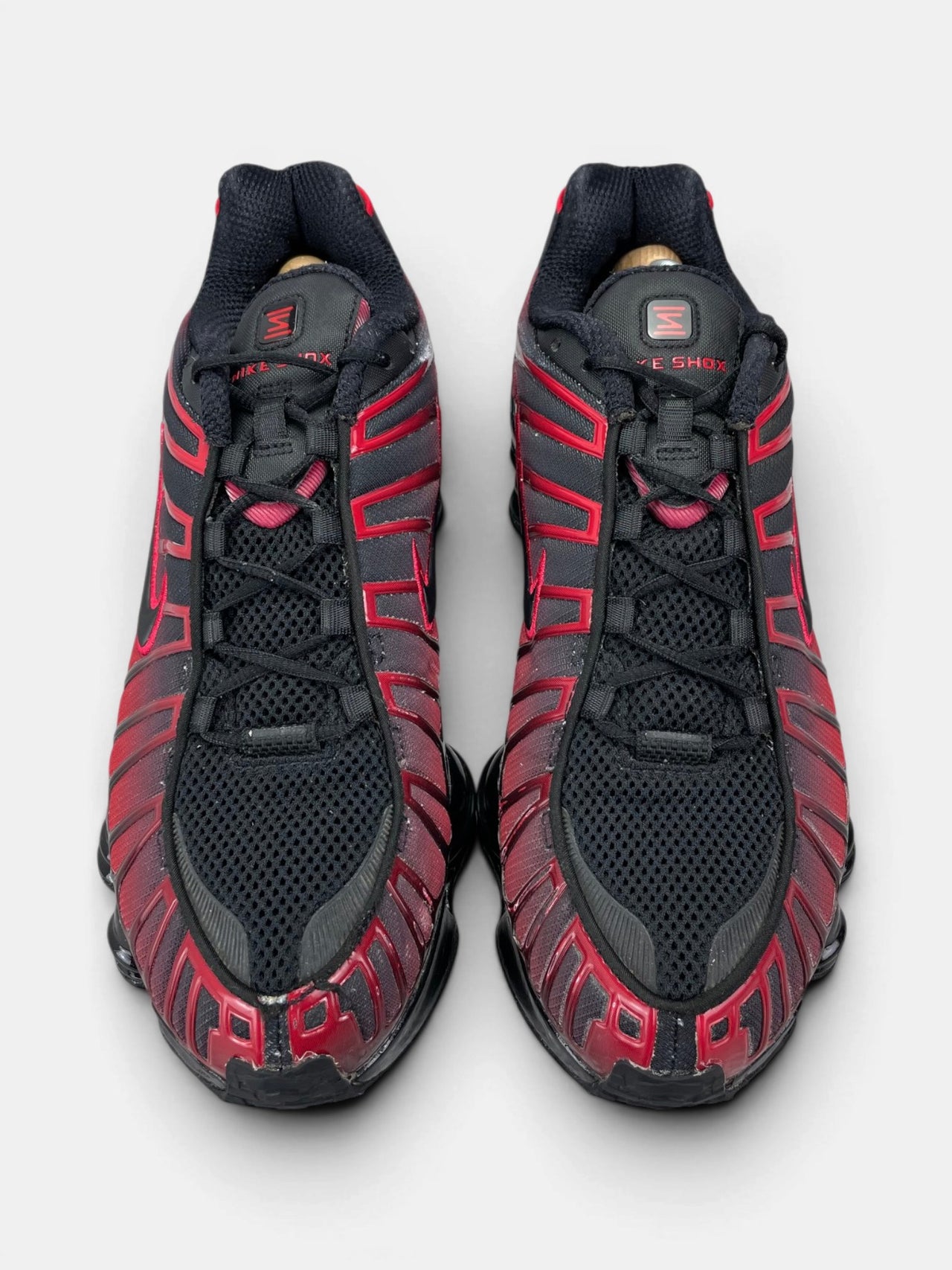 Nike Shox TL — buty sportowe męskie w bardzo dobrym stanie rozmiar 45.5, widok z góry