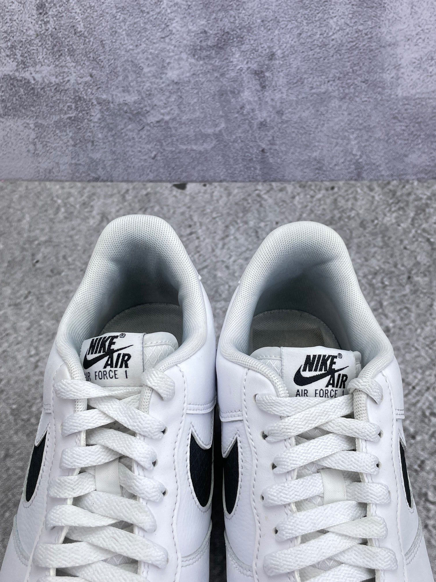 Nike Air Force 1 '07 LV8 Nylon Swoosh - buty sportowe, zapiętki butów