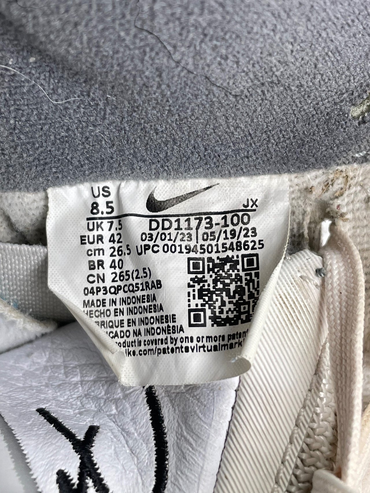 Nike Air Flight 89 Team Red — buty sportowe męskie w bardzo dobrym stanie rozmiar 42, opcjonalne zdjęcie 2