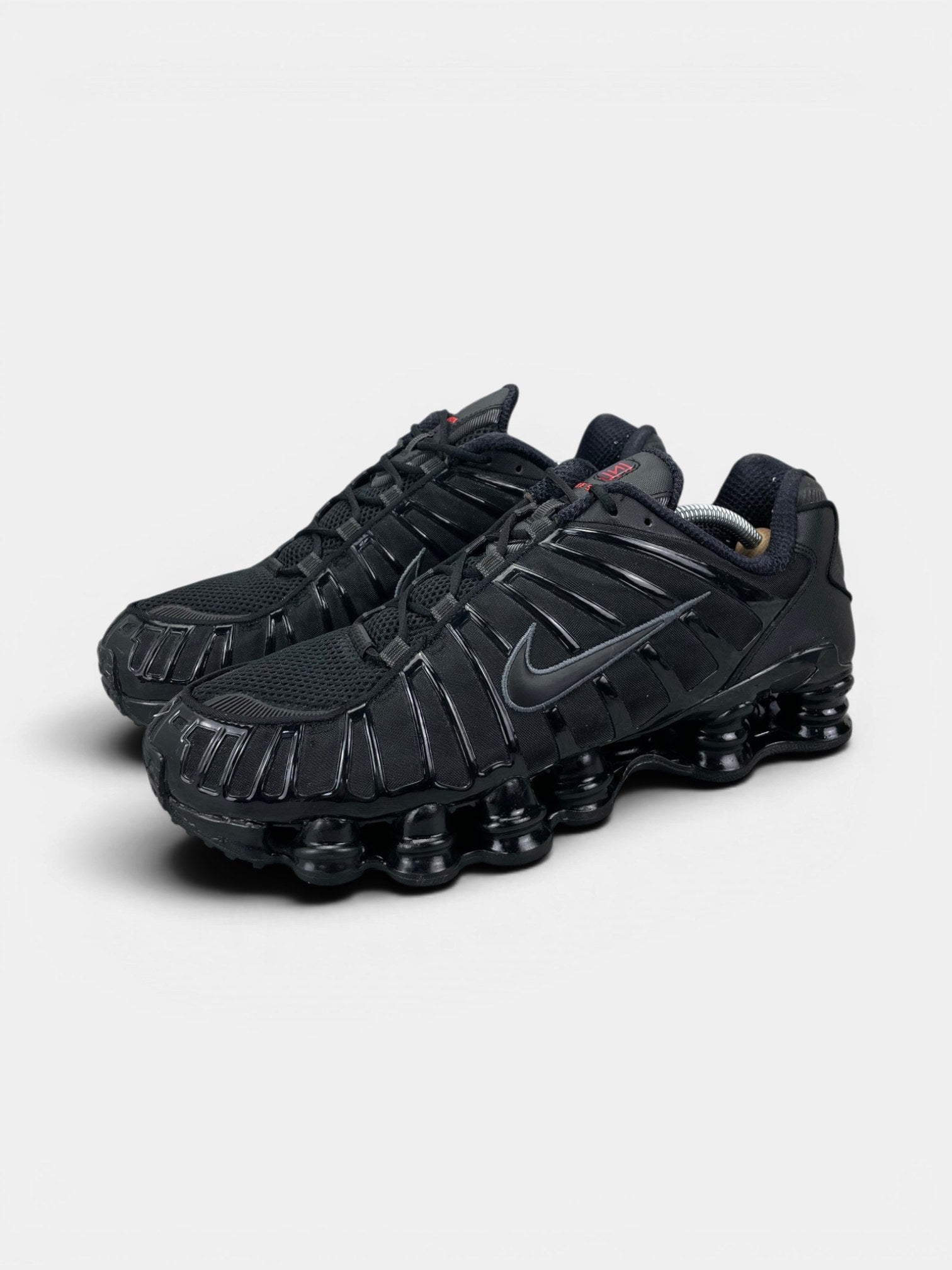Nike Shox TL Metallic Hematite — buty sportowe męskie w bardzo dobrym stanie rozmiar 45, widok z boku