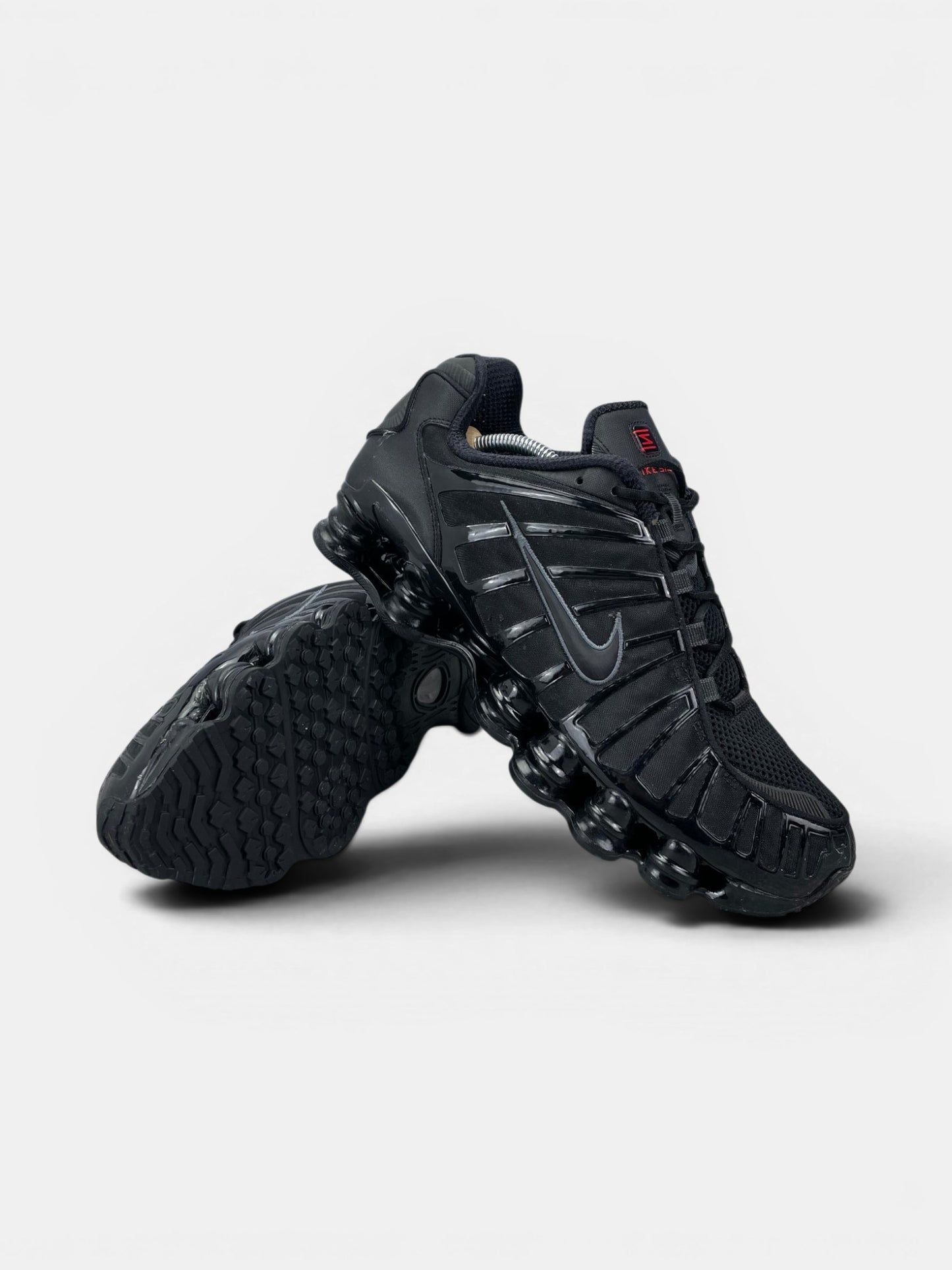 Nike Shox TL Metallic Hematite — buty sportowe męskie w bardzo dobrym stanie rozmiar 45, boczny profil