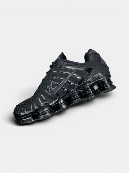 Nike Shox TL Metallic Hematite — buty sportowe męskie w bardzo dobrym stanie rozmiar 45, wewnętrzny panel prawego buta