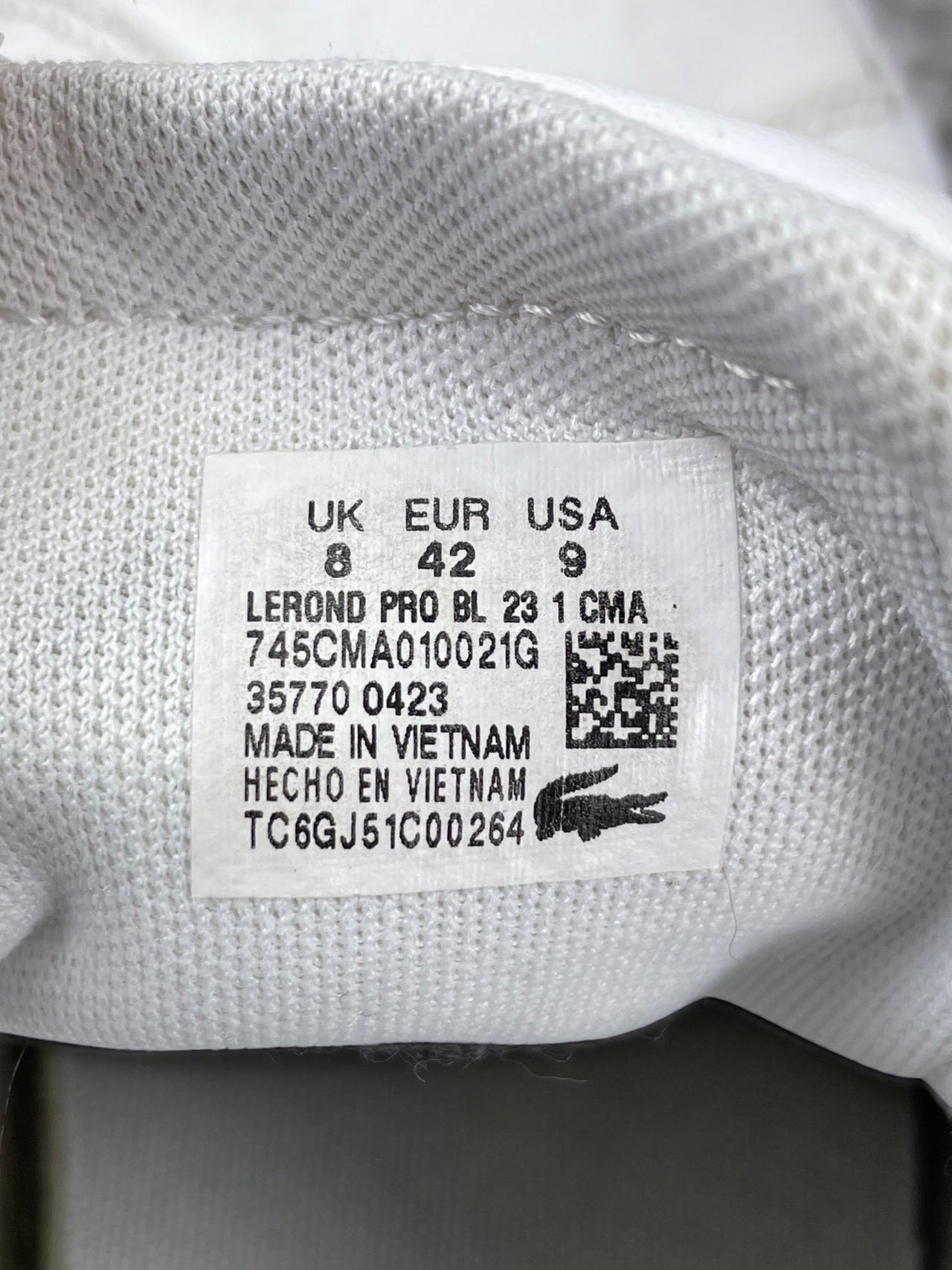 Lacoste Lerond — buty sportowe męskie w bardzo dobrym stanie rozmiar 42, opcjonalne zdjęcie 2