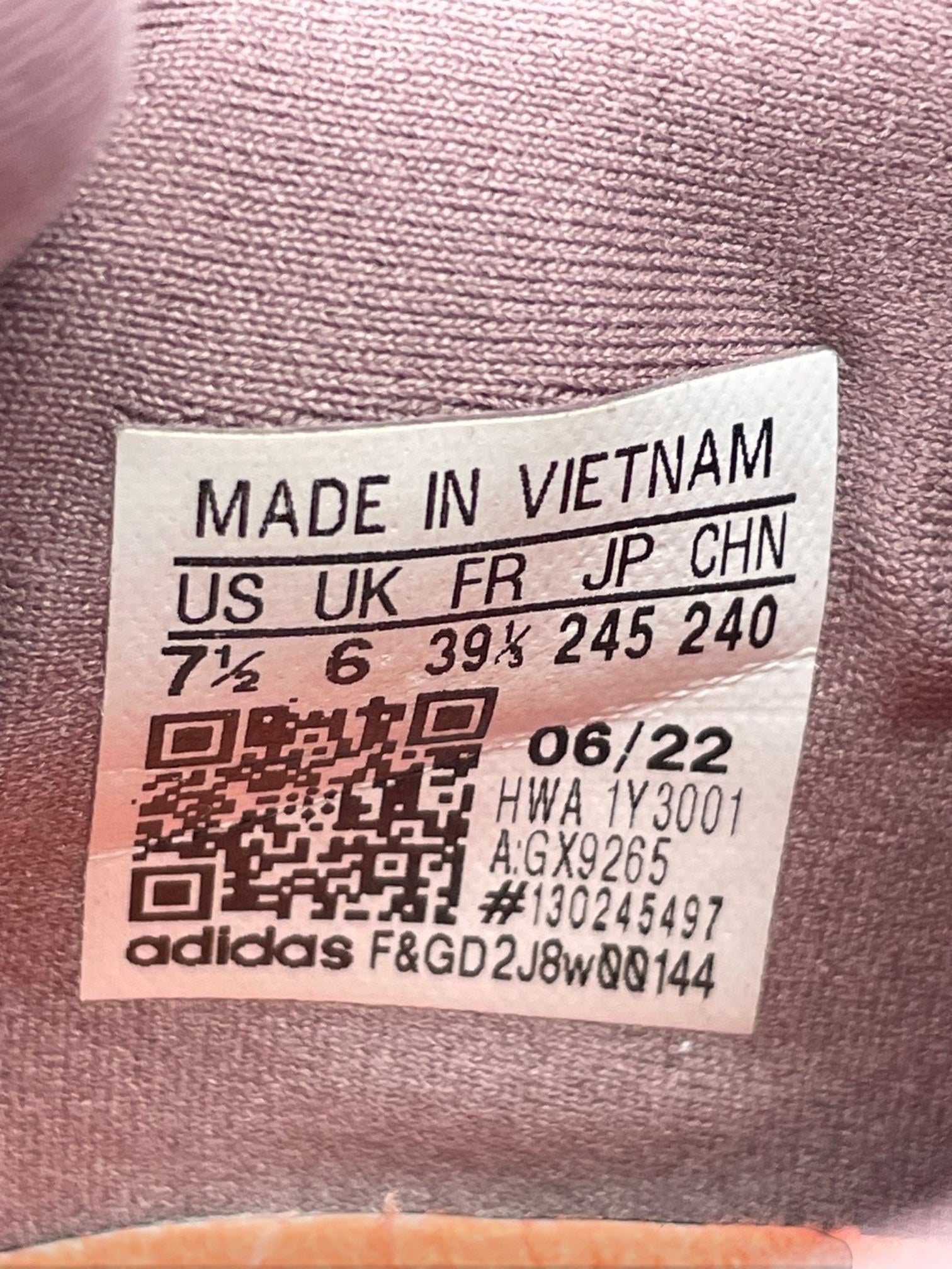 Adidas 4DFWD 2 Magic Mauve — buty sportowe damskie w bardzo dobrym stanie rozmiar 39 1/3, opcjonalne zdjęcie 2