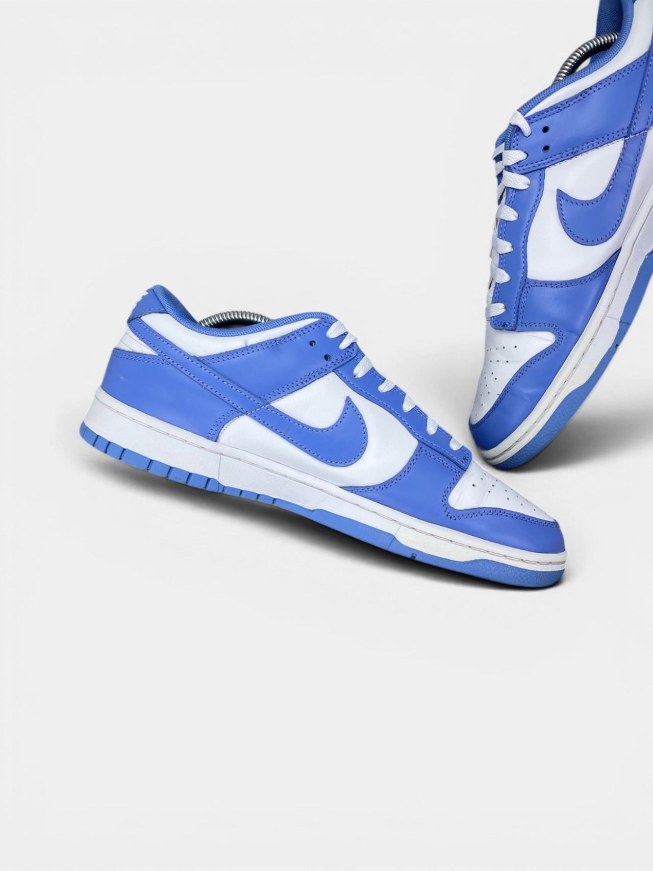 Nike Dunk Low Polar Blue — buty sportowe męskie w bardzo dobrym stanie rozmiar 44, wewnętrzny panel lewego buta