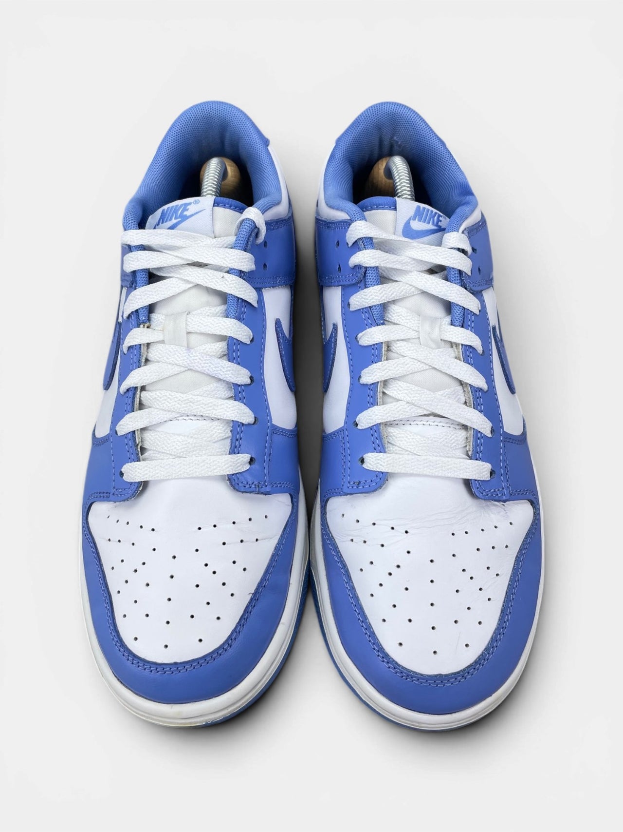 Nike Dunk Low Polar Blue — buty sportowe męskie w bardzo dobrym stanie rozmiar 44, widok z góry