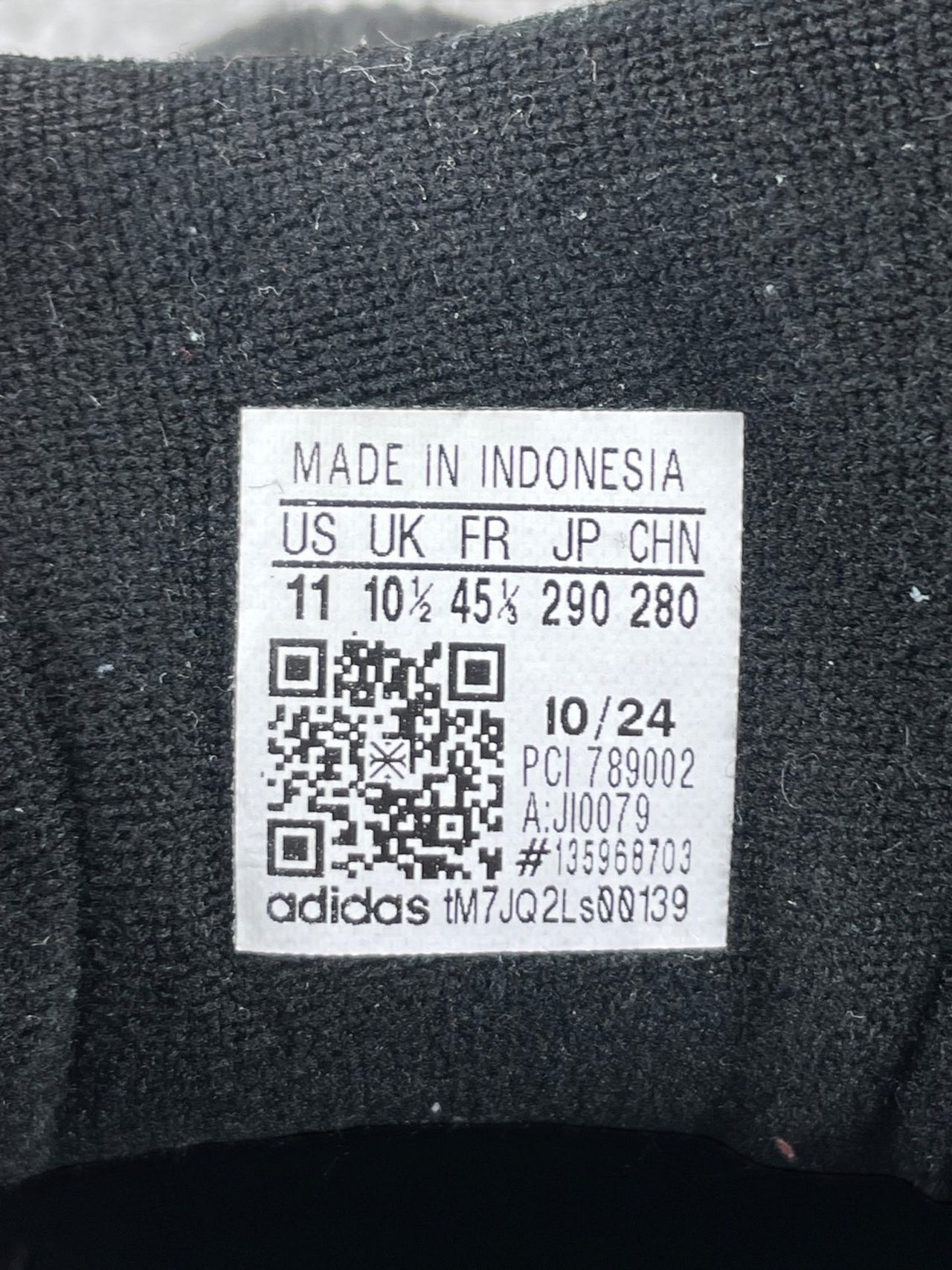 Adidas Superstar II Black White — buty sportowe męskie w bardzo dobrym stanie rozmiar 45 1/3, opcjonalne zdjęcie 2