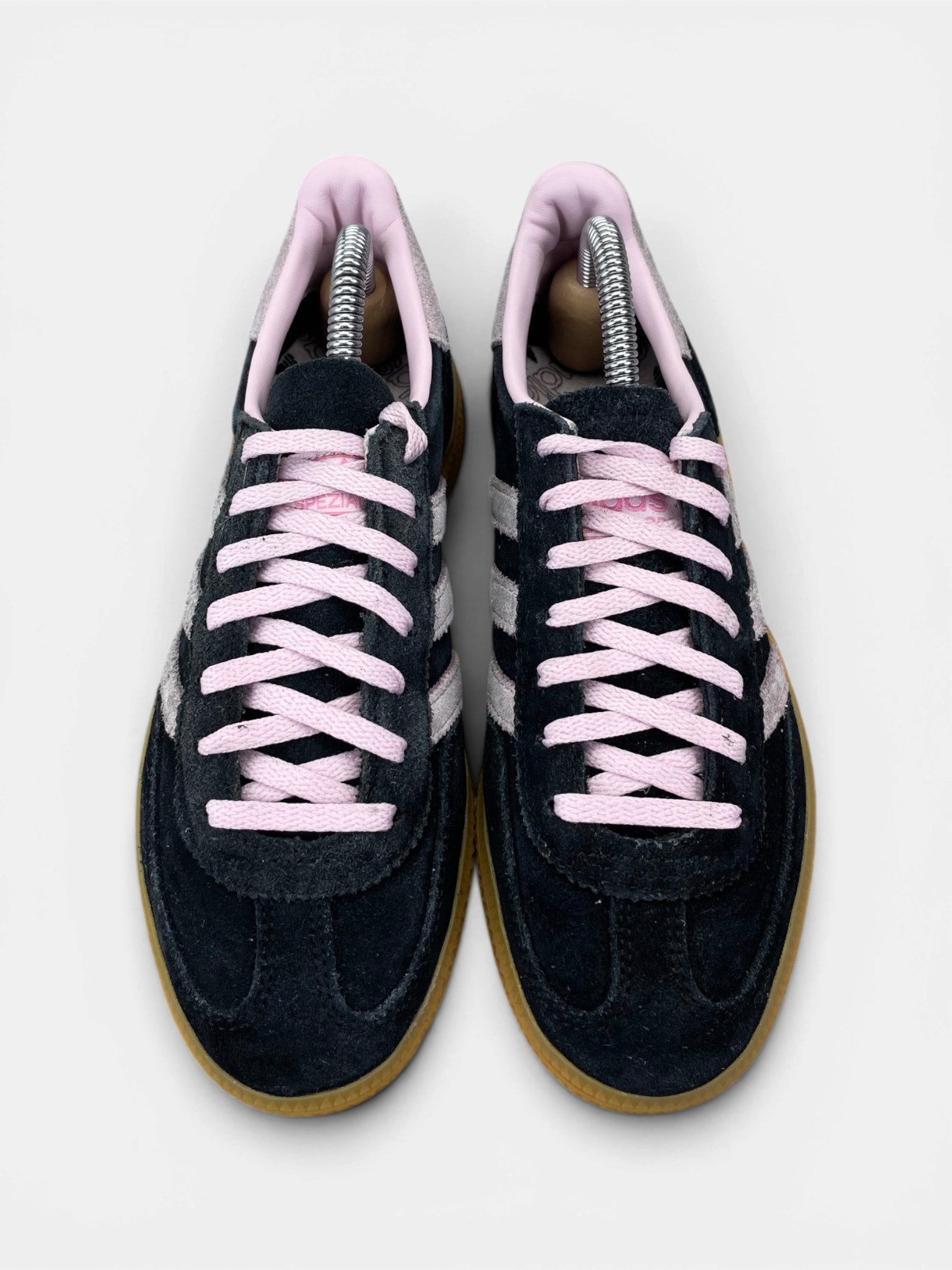 Adidas Spezial Black Pink — buty sportowe damskie w bardzo dobrym stanie rozmiar 36 2/3, widok z góry