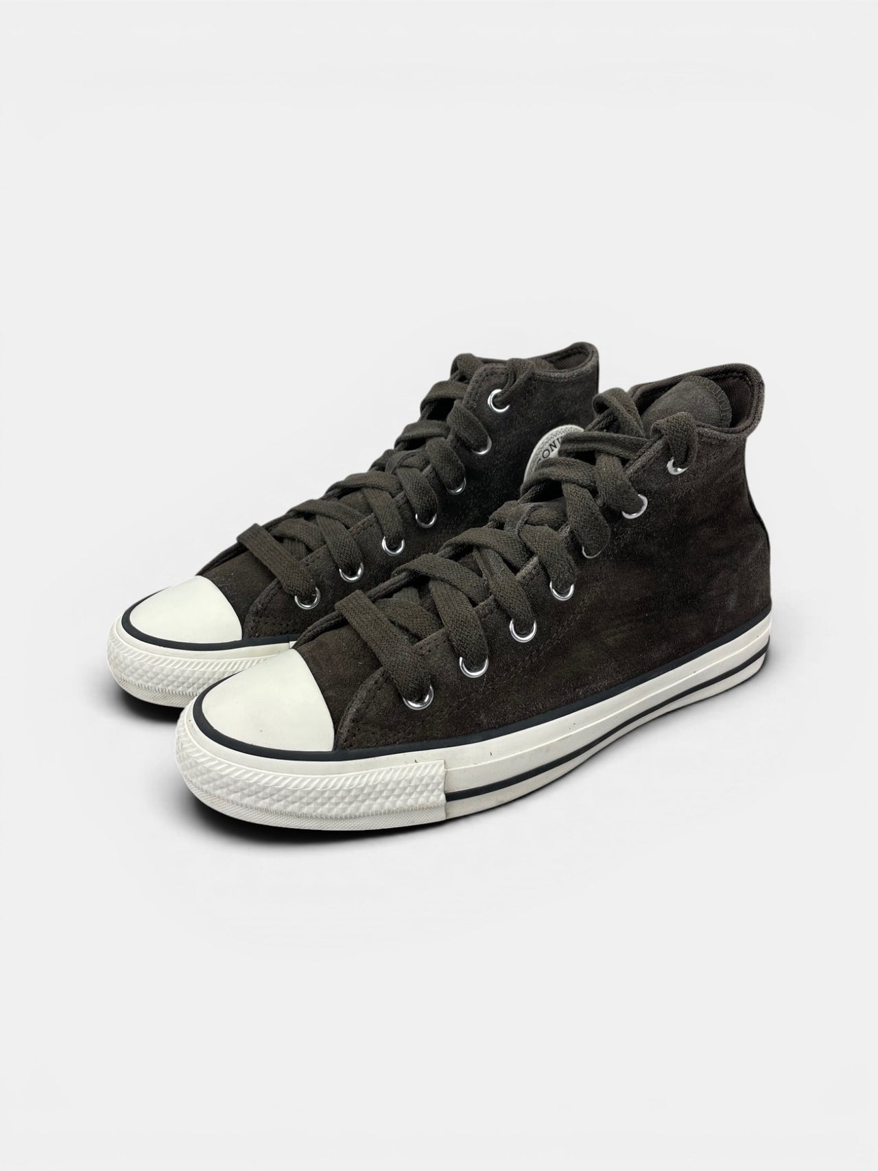 Converse Suede All Star Hi Fresh Brew — buty sportowe damskie w bardzo dobrym stanie rozmiar 39, widok z boku